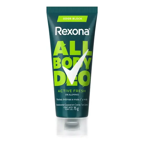 DESODORANTE REXONA ALL BODY DEO ACTIVE FRESH CREME 75GR