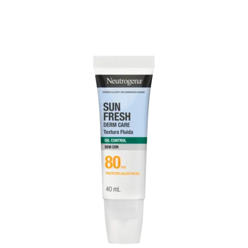 PROTETOR SOLAR NEUTROGENA SUN FRESH OIL CONTROL SEM COR FPS80 40ML