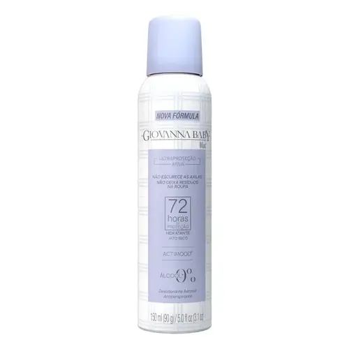 DESODORANTE GIOVANNA BABY LILAC 72 HORAS AEROSSOL 150ML
