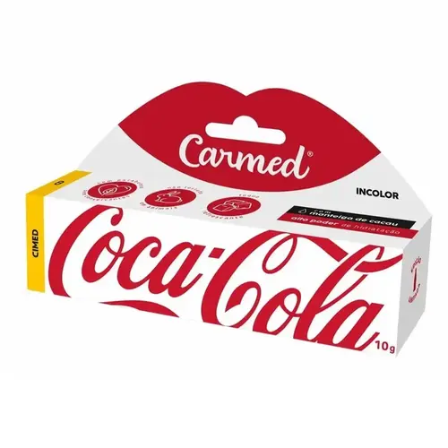 CARMED HIDRATANTE LABIAL COCA COLA INCOLOR 10GR
