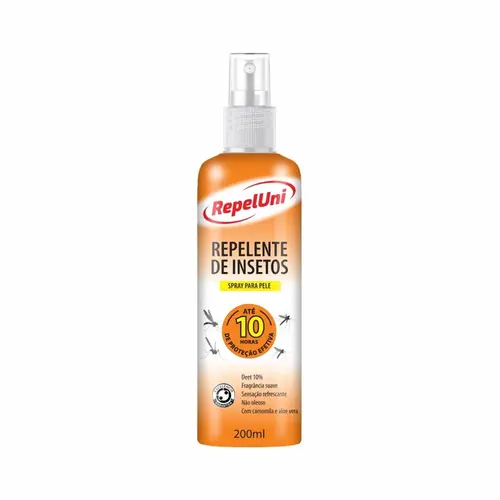 REPELENTE REPELUNI INSETO SPRAY 200ML (10 HORAS)