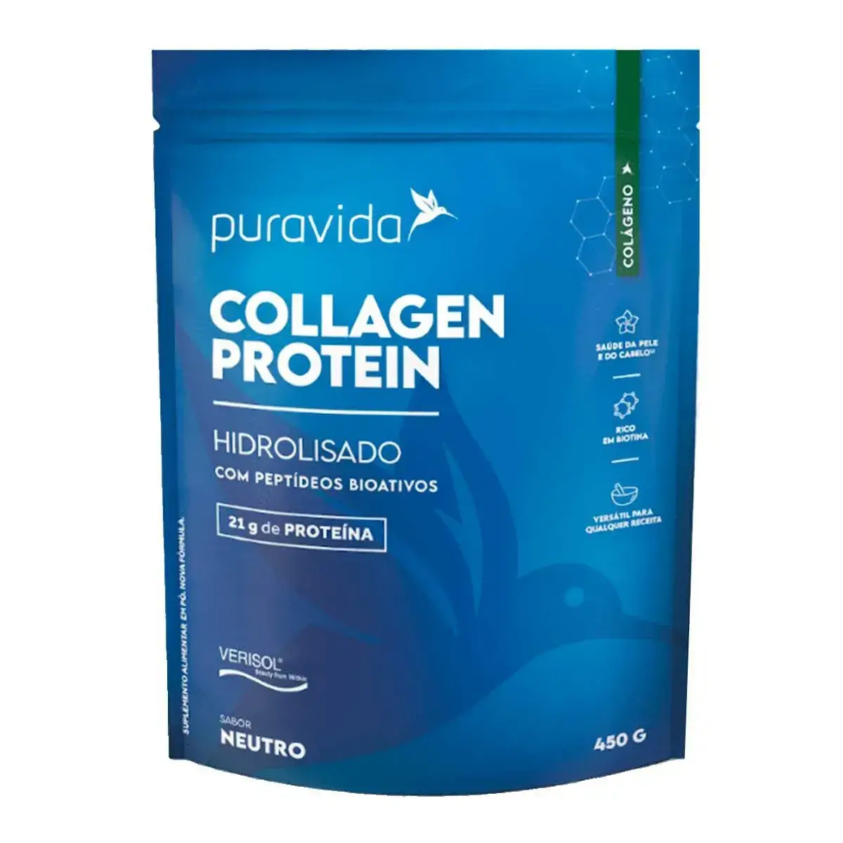 COLLAGEN PROTEIN PURA VIDA SABOR NEUTRO 450GR