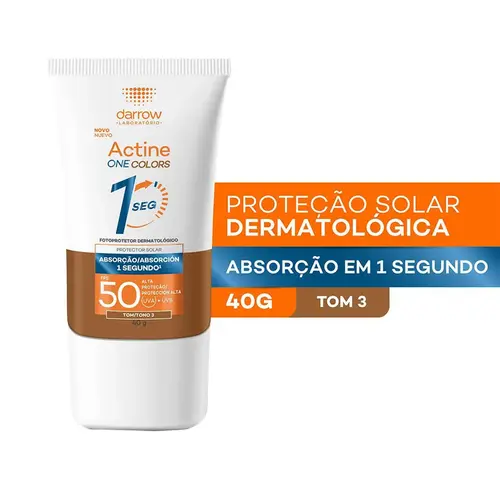 PROTETOR SOLAR DARROW ACTINE ONE COLORS TOM 3 FPS50 40GR