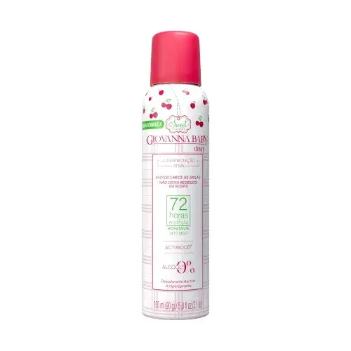 DESODORANTE GIOVANNA BABY CHERRY 72H AER 150ML