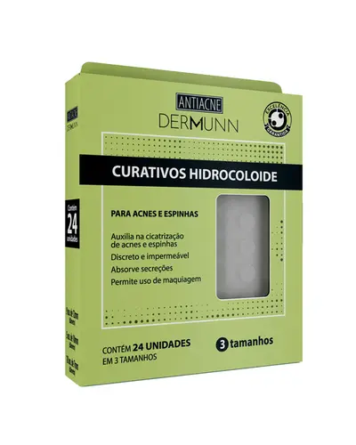 CURATIVO DERMUNN ACNE E ESPINHAS 24 UNIDADES
