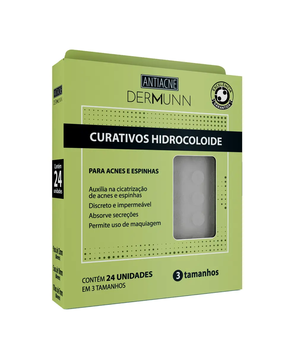 CURATIVO DERMUNN ACNE E ESPINHAS 24 UNIDADES
