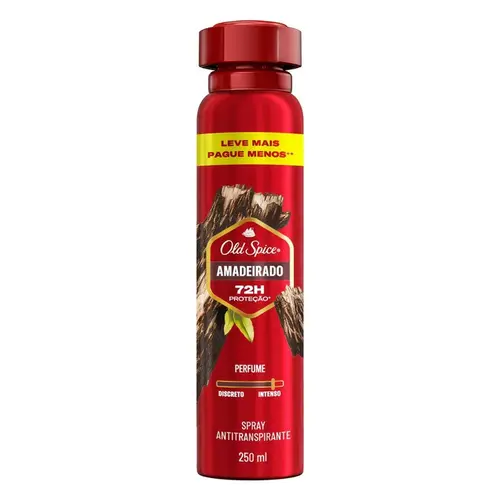 DESODORANTE OLD SPICE AMADEIRADO AEROSSOL 250ML