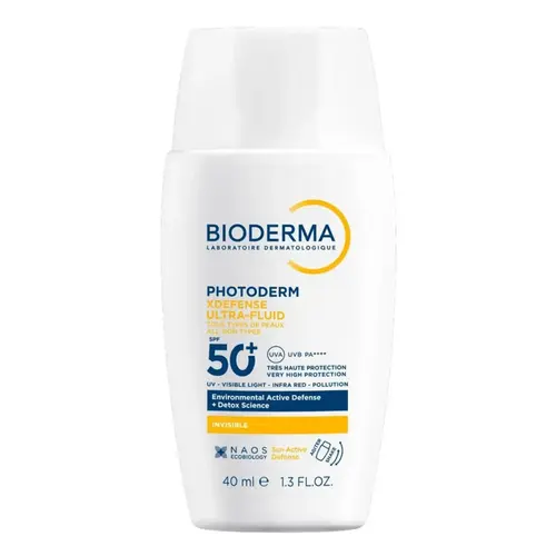 PROTETOR SOLAR BIODERMA PHOTODERM XDEFENSE ULTRA FLUID FPS50+ 40ML