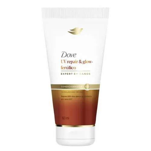 CONDICIONADOR DOVE UVREPAIR E GLOW+ FERULICO 150ML