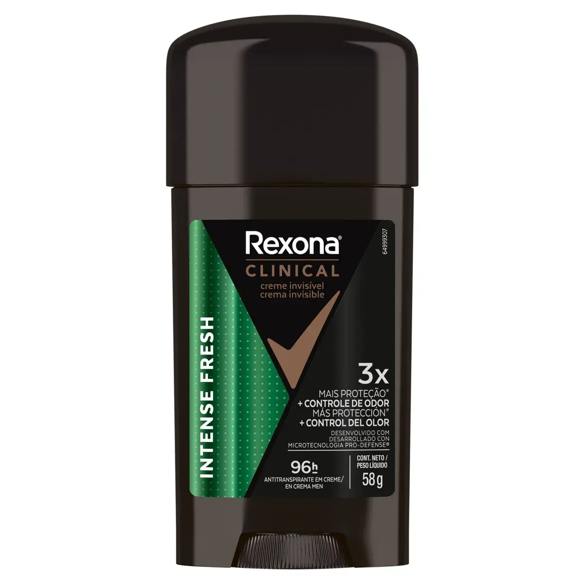 DESODORANTE REXONA CLINICAL INTENSE REFRESH MEN STICK 58GR