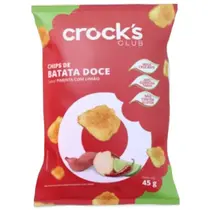 BATATA CROCKS CLUB PIMENTA COM LIMAO 45GR