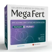 MEGAFERT HOMEM E MULHER 120 CAPSULAS