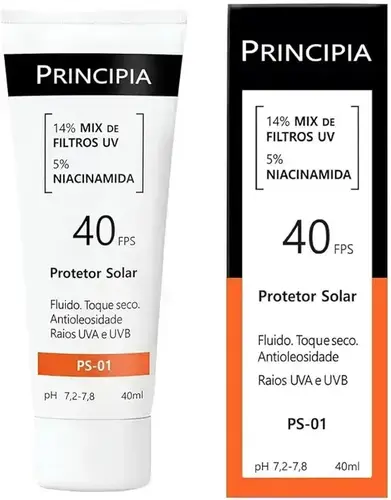 PROTETOR SOLAR PRINCIPIA PS-01 FPS40 40ML
