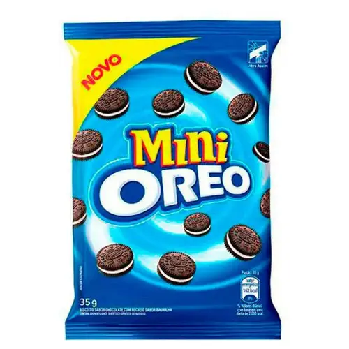 BISCOITO RECHEADO OREO ORIGINAL MINI 35GR