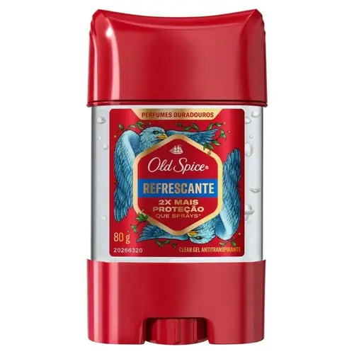 DESODORANTE OLD SPICE REFRESCANTE STICK GEL 80GR