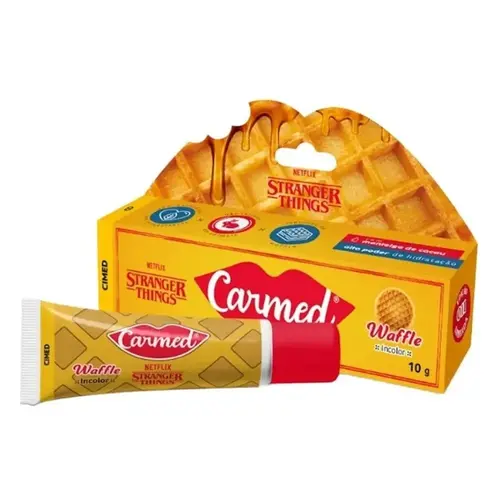 CARMED HIDRATANTE LABIAL STRANGER THINGS WAFFLE 10GR