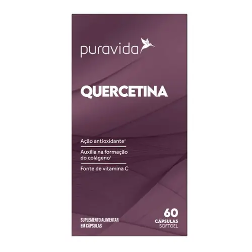 QUERCETINA PURA VIDA 60 CAPSULAS