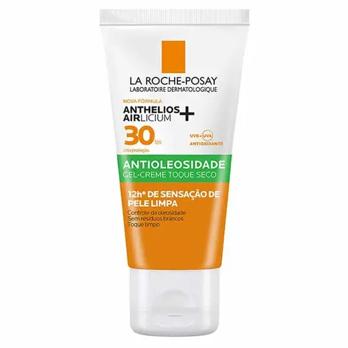 PROTETOR SOLAR LA ROCHE POSAY ANTHELIOS AIRLICIUM ANTIOLEOSIDADE FPS 30 40GR
