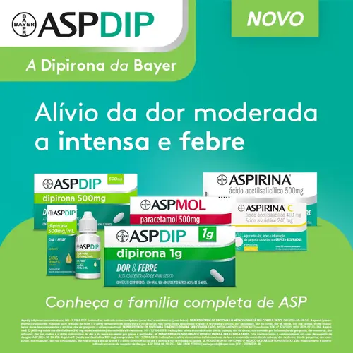 ASPDIP 1GR 10 COMPRIMIDOS DIPIRONA MONOIDRATADA