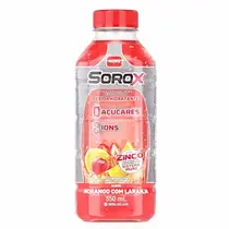BEBIDA ISOTONICO SOROX MORANGO COM LARANJA 550ML