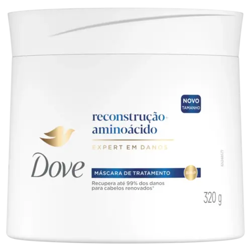 MASCARA DOVE RECONSTRUCAO + AMINOACIDO 320GR