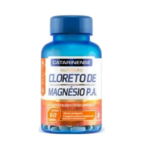 CLORETO MAGNESIO P.A CATARINENSE 60 COMPRIMIDOS