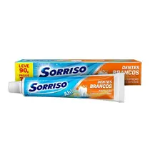 CREME DENTAL SORRISO DENTES BRANCOS 12 UNIDADES 90GR