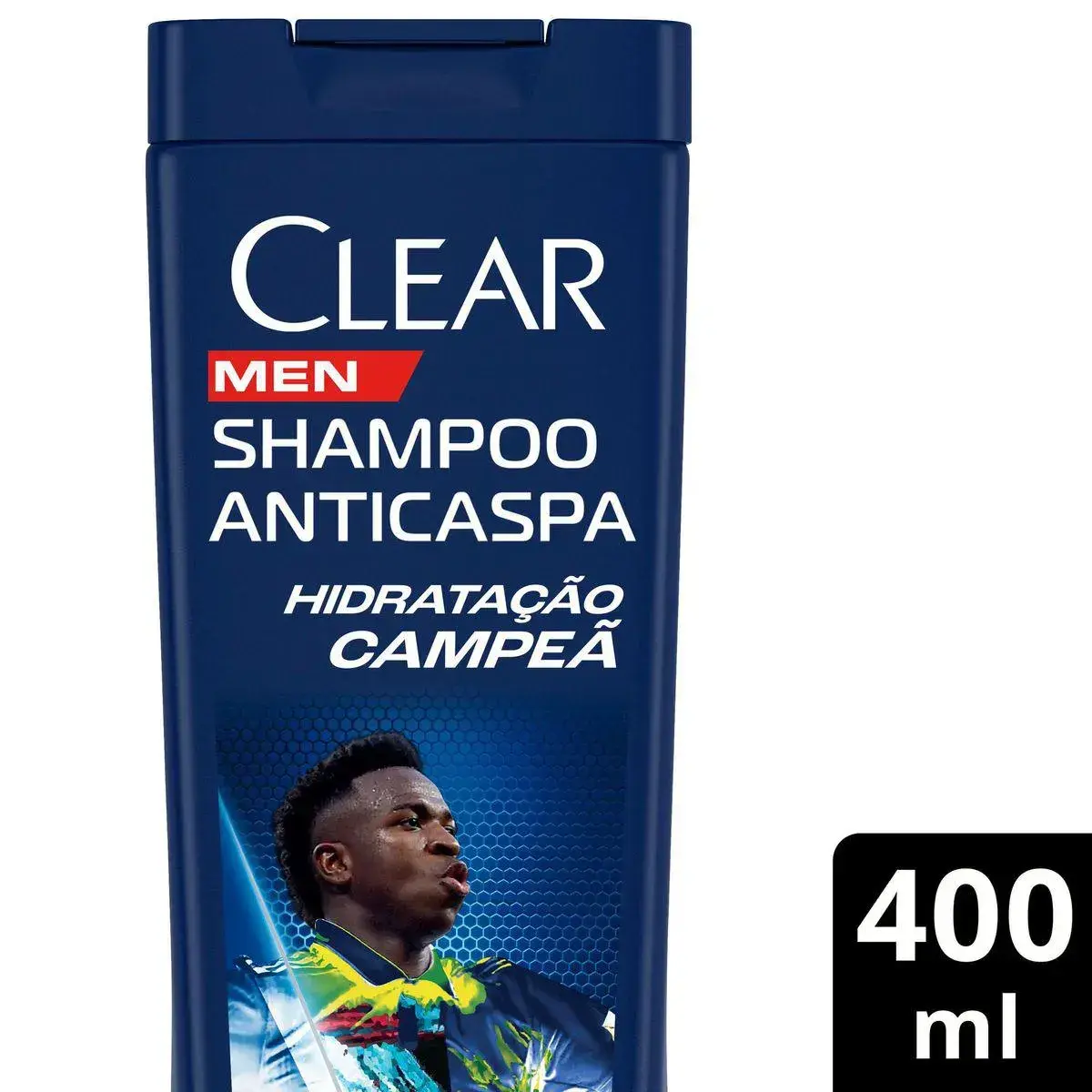 SHAMPOO ANTICASPA CLEAR MEN HIDRATACAO CAMPEA 400ML
