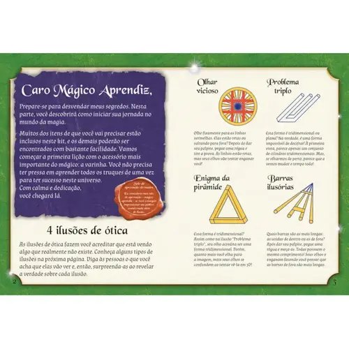 LIVRO TRUQUES DE MAGICA KIT COMPLETO