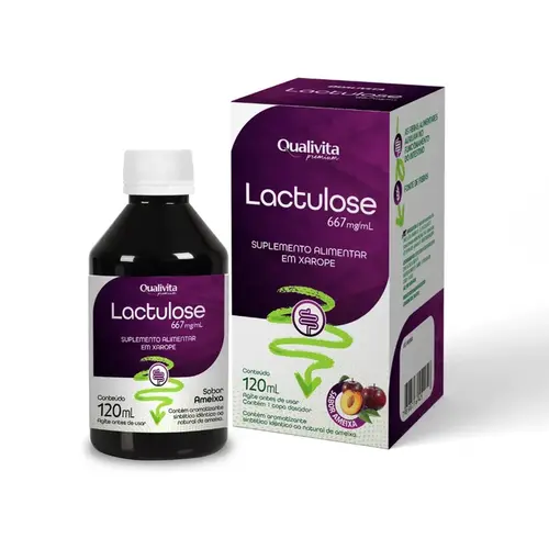 QUALIVITA LACTULOSE AMEIXA XAROPE 120ML