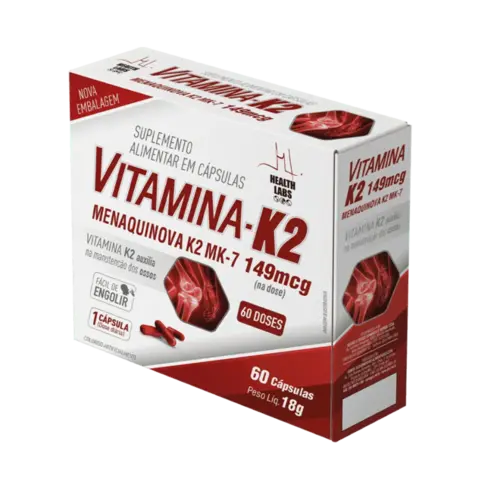 VITAMINA K2 149MCG 60 CAPSULAS HEALTH LABS