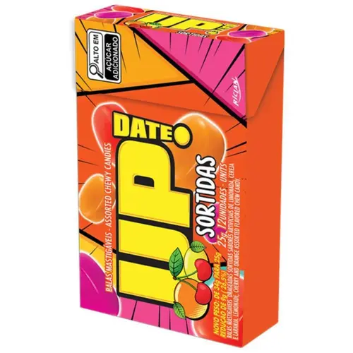 BALA UP DATE FRUTAS SORTIDAS 25GR