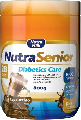 NUTRASENIOR DIABETICS CARE CAPPUCCINO 800GR