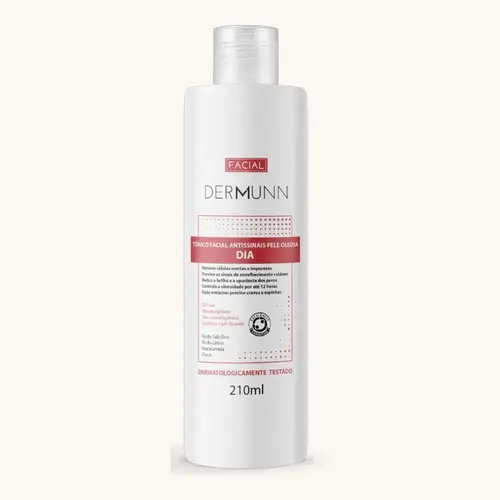 TONICO FAC ANTISSINAIS DERMUNN PELE OLEOSA DIA 210ML