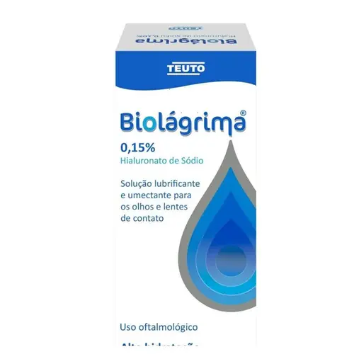 BIOLAGRIMA 0,15% 10ML HIALURONATO DE SODIO