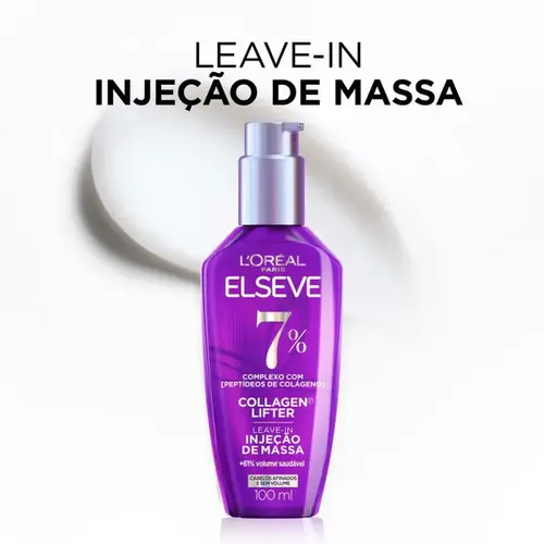 LEAVE IN ELSEVE COLLAGEN LIFTER INJECAO DE MASSA 100ML