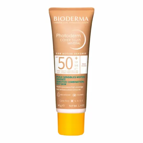 PROTETOR SOLAR BIODERMA PHOTODERM NUDE TOUCH ESCURO ESCURO FPS 50 40ML