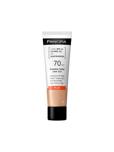 PROTETOR SOLAR FACIAL PRINCIPIA PS-05 FPS70 COR 2.0 30ML