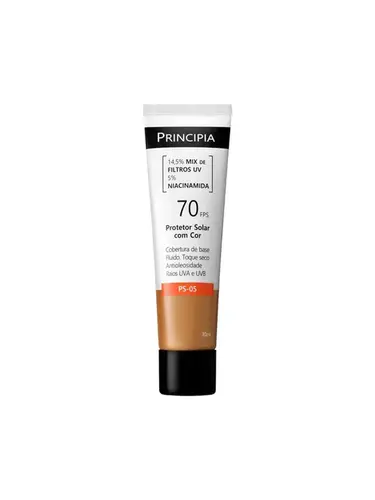 PROTETOR SOLAR FACIAL PRINCIPIA PS-05 FPS70 COR 4.0 30ML