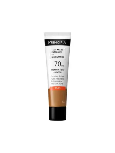 PROTETOR SOLAR FACIAL PRINCIPIA PS-05 FPS70 COR 5.0 30ML