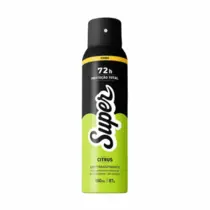 DESODORANTE SUPER CITRUS 72 HORAS AEROSOL 150ML
