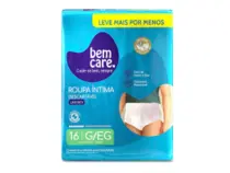 ROUPA INTIMA BEM CARE UNISSEX G/EG 16 UNIDADES