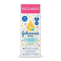 ALGODAO QUADRADO J&J BABY RECEM NASCIDO 100UN