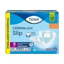 FRALDA TENA DERMACARE SLIP GERIATRICA G 16UN