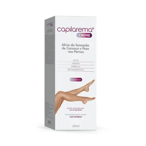 CREME PERNAS E PES CAPILAREMA 200ML