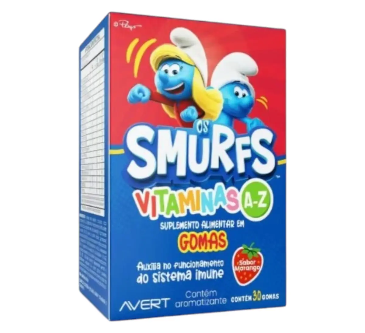 VITAMINA SMURFS A-Z  INF 30 GOMAS