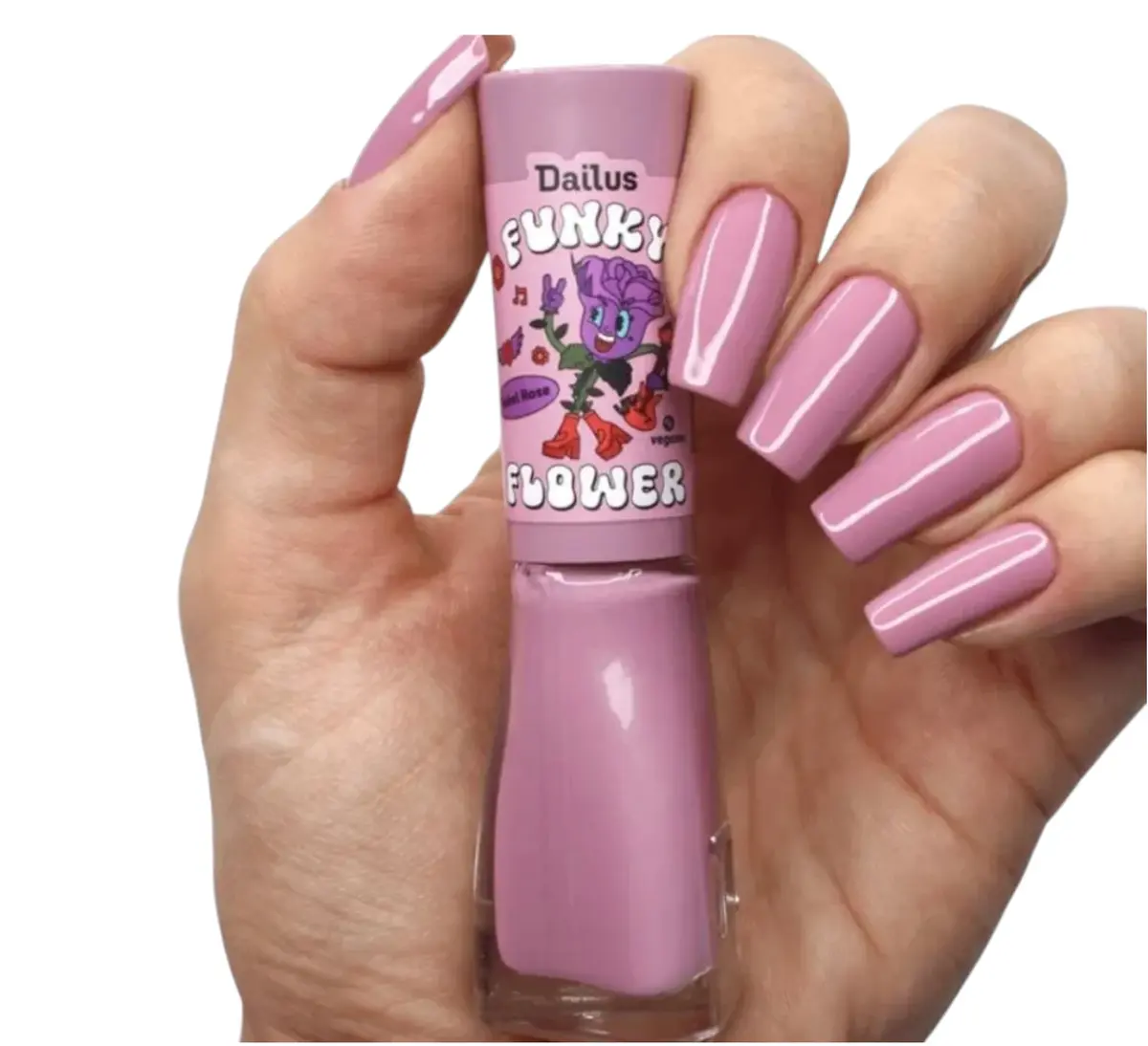 ESMALTE DAILUS FUNKY FLOWER REBEL ROSE 8ML
