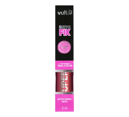 BATOM LIQUIDO VULT SUPER FIX ROSA QUEIMADO 5ML