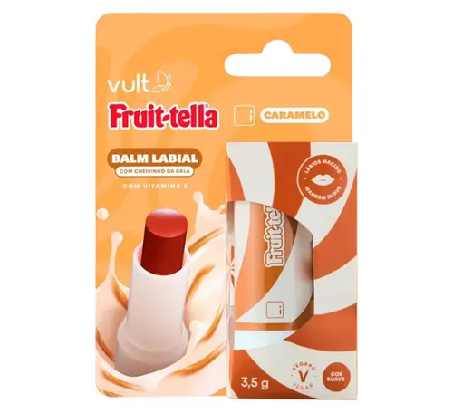 BALM LABIAL VULT FRUIT-TELLA CARAMELO 3,5GR