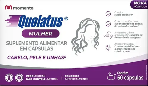 QUELATUS MULHER 60 CAPSULAS